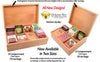 Wood Tea Box - Forest Friends Tea Party -  Reflect on Summer Breezes Year Around! Made in USA. Choose from 2 Sizes