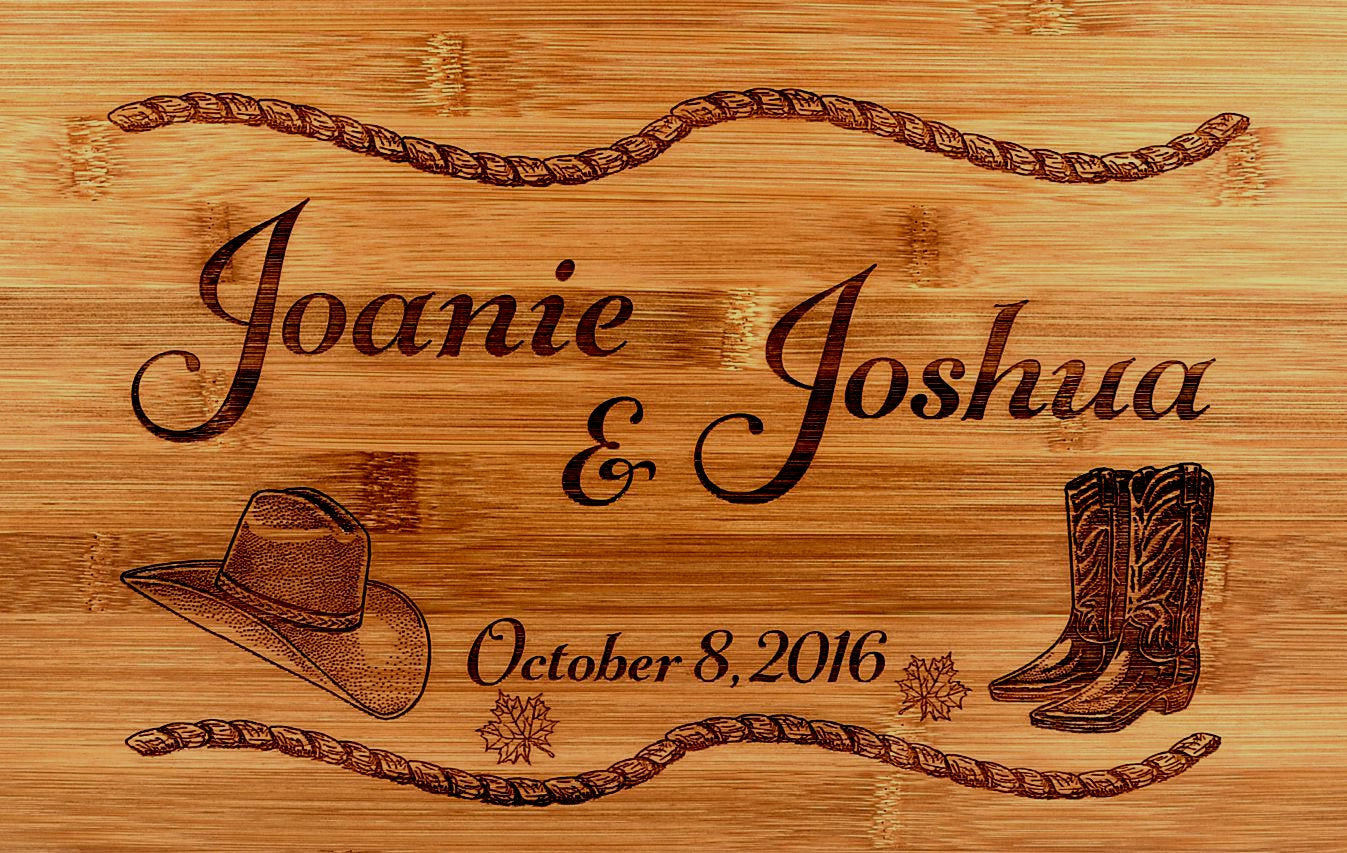 Personalized Serving Tray - Vintage Engraving - At Home on Display or in Year-Round Use - Personalized for Any Occasion!