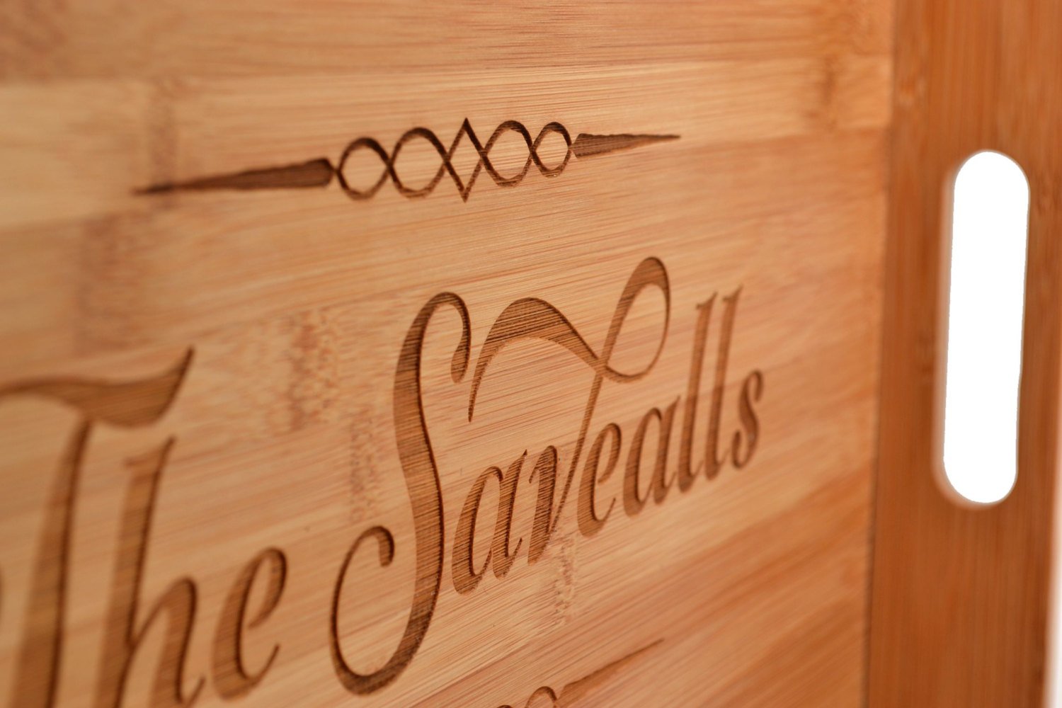 Personalized Serving Tray - Vintage Engraving - At Home on Display or in Year-Round Use - Personalized for Any Occasion!